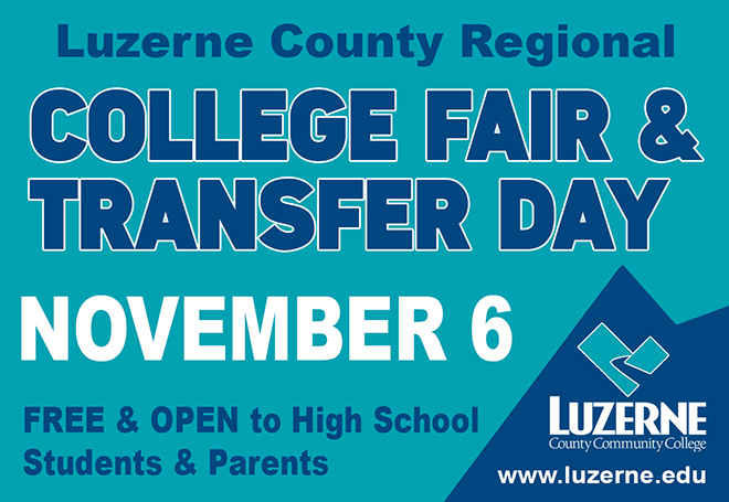 LCCC to Host Luzerne County Regional College Fair and College Transfer Day