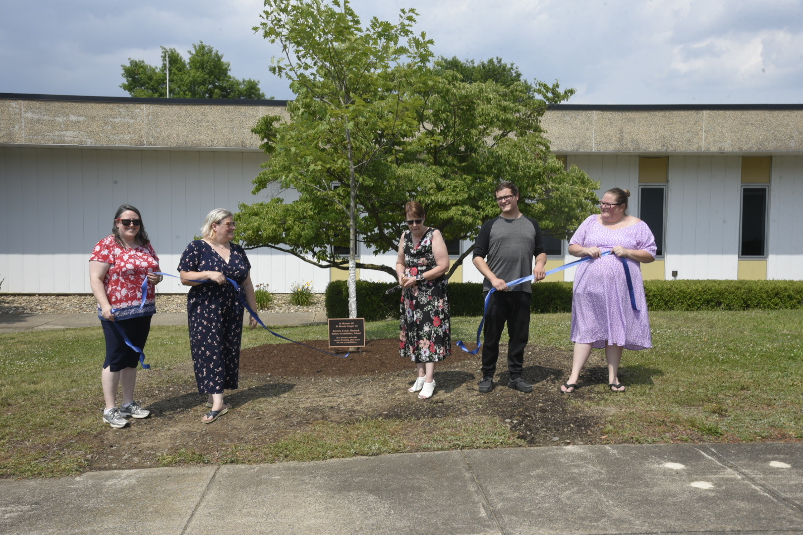 Luzerne County Community College holds ribbon cutting for Yeager Arboretum