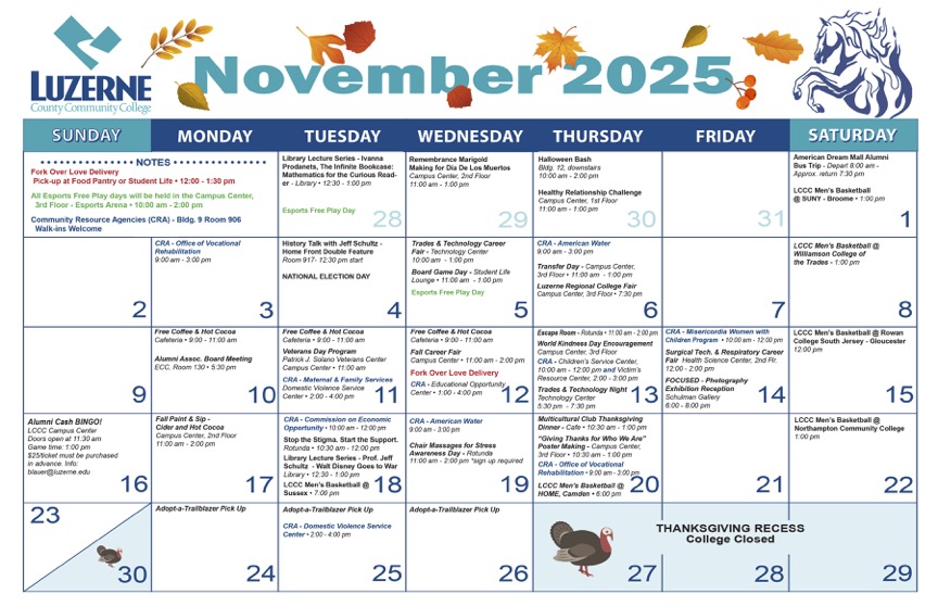 November 2025 Calendar